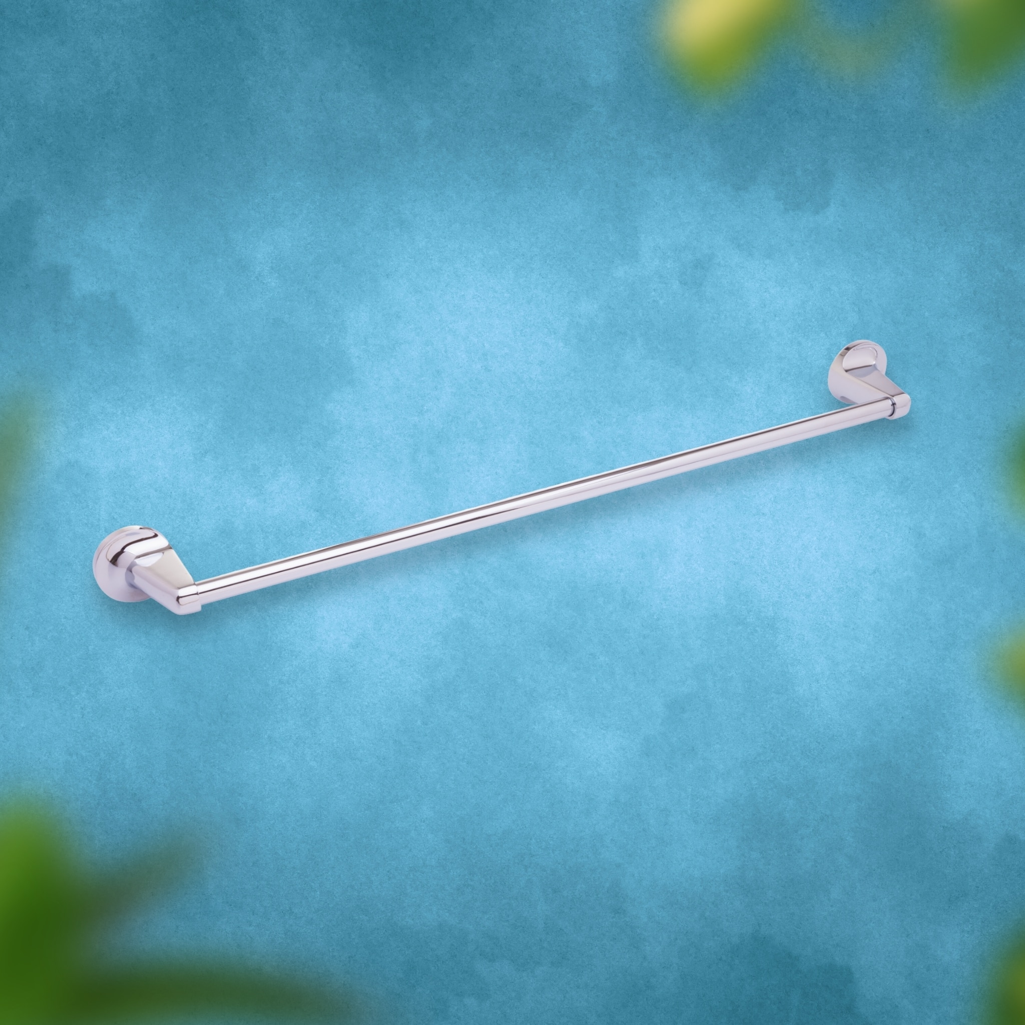 מוט למגבת - תליה בהדבקה וקדיחה - 60 ס"מ - פופולאר – תמונה 3