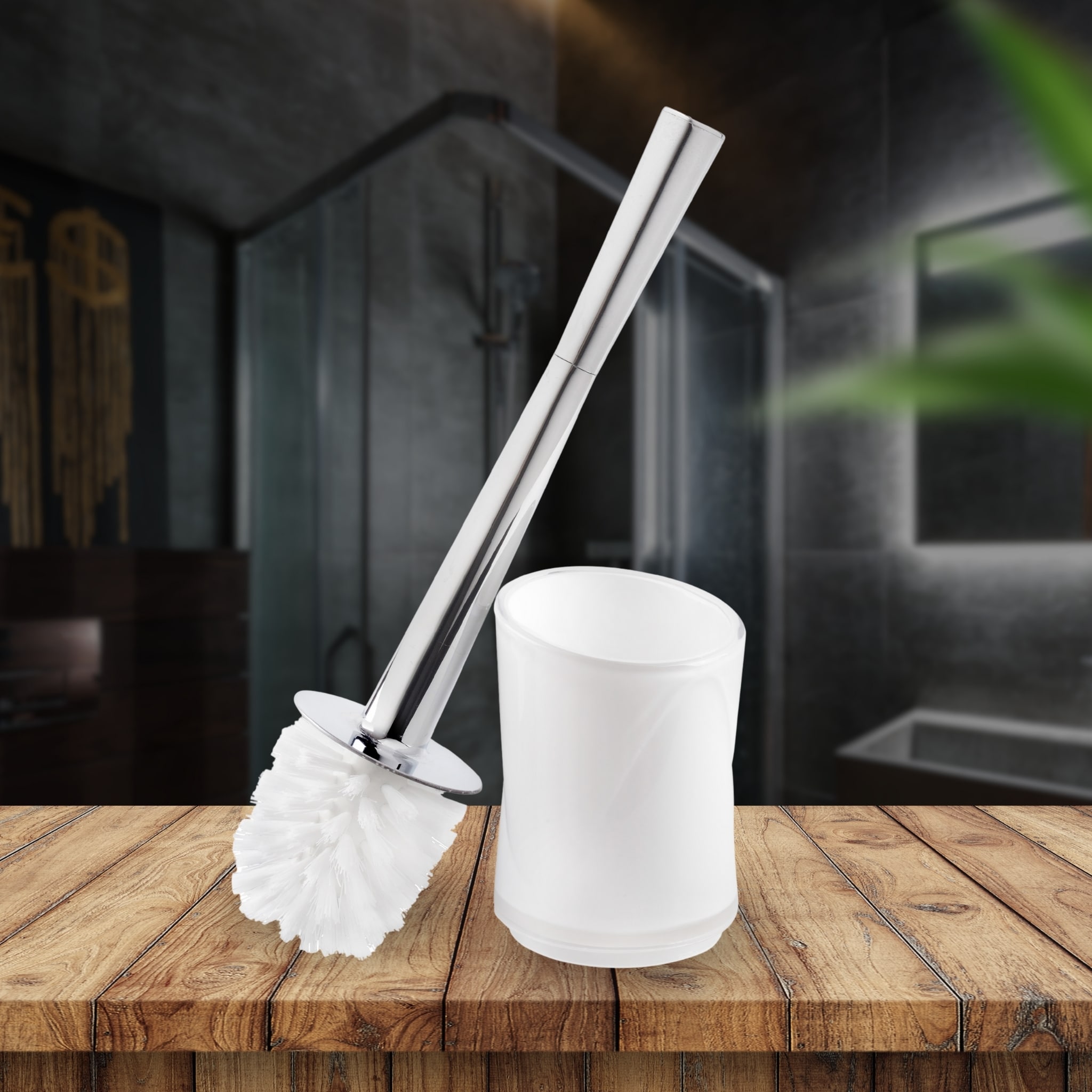 מברשת אסלה - סדרת ויקי - לבן – תמונה 3