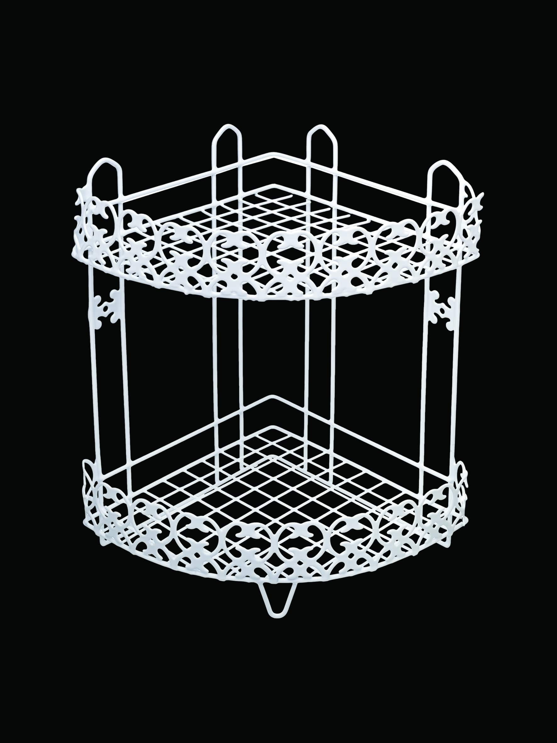 מתקן רשת פינתי 2 קומות לתליה או הנחה ספרינג – תמונה 6