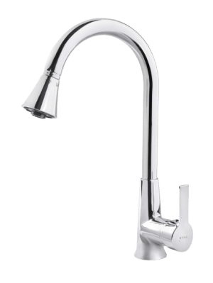 ברז ברבור למטבח עם ראש נשלף דגם Sara – שרה