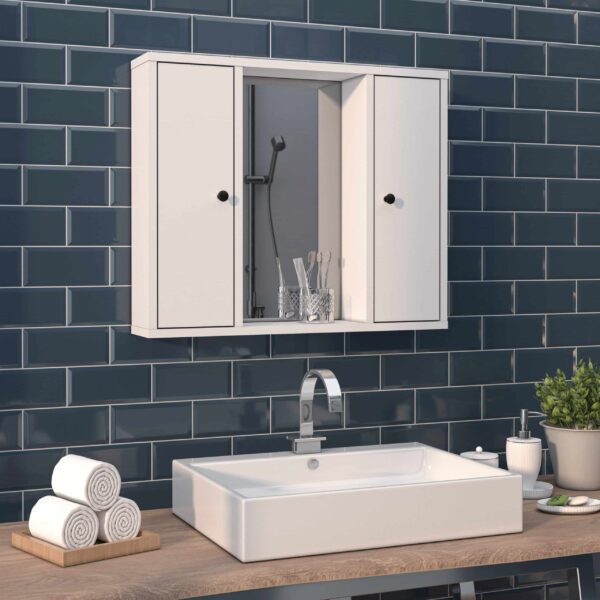 ארון מקלחת כפול עם מראה באמצע דגם פאר – תמונה 6