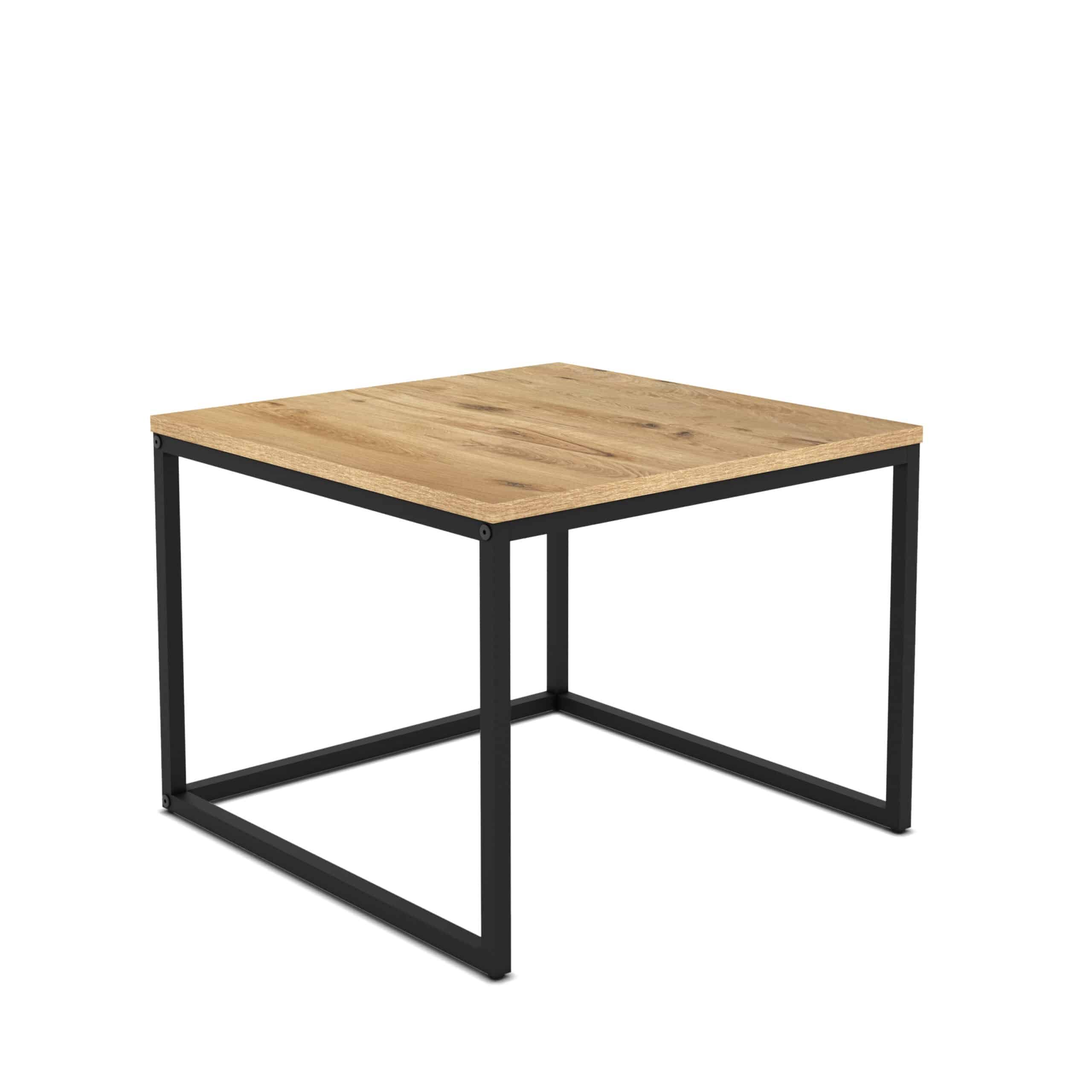 2 שולחנות סלון דגם ליטל שחור עץ – תמונה 6