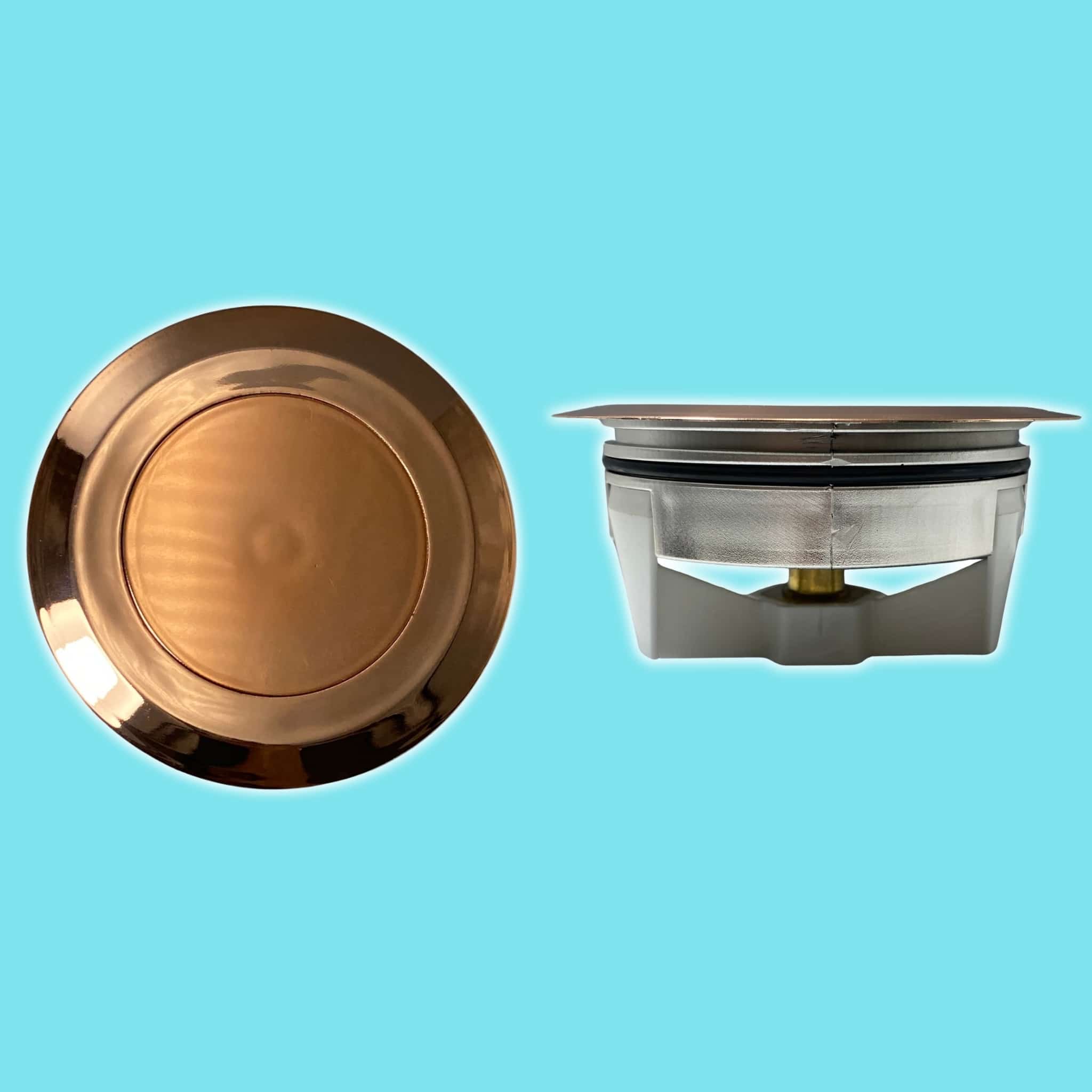 מכסה ביוב עגול עם שפה - ברונזה pumpit – תמונה 4