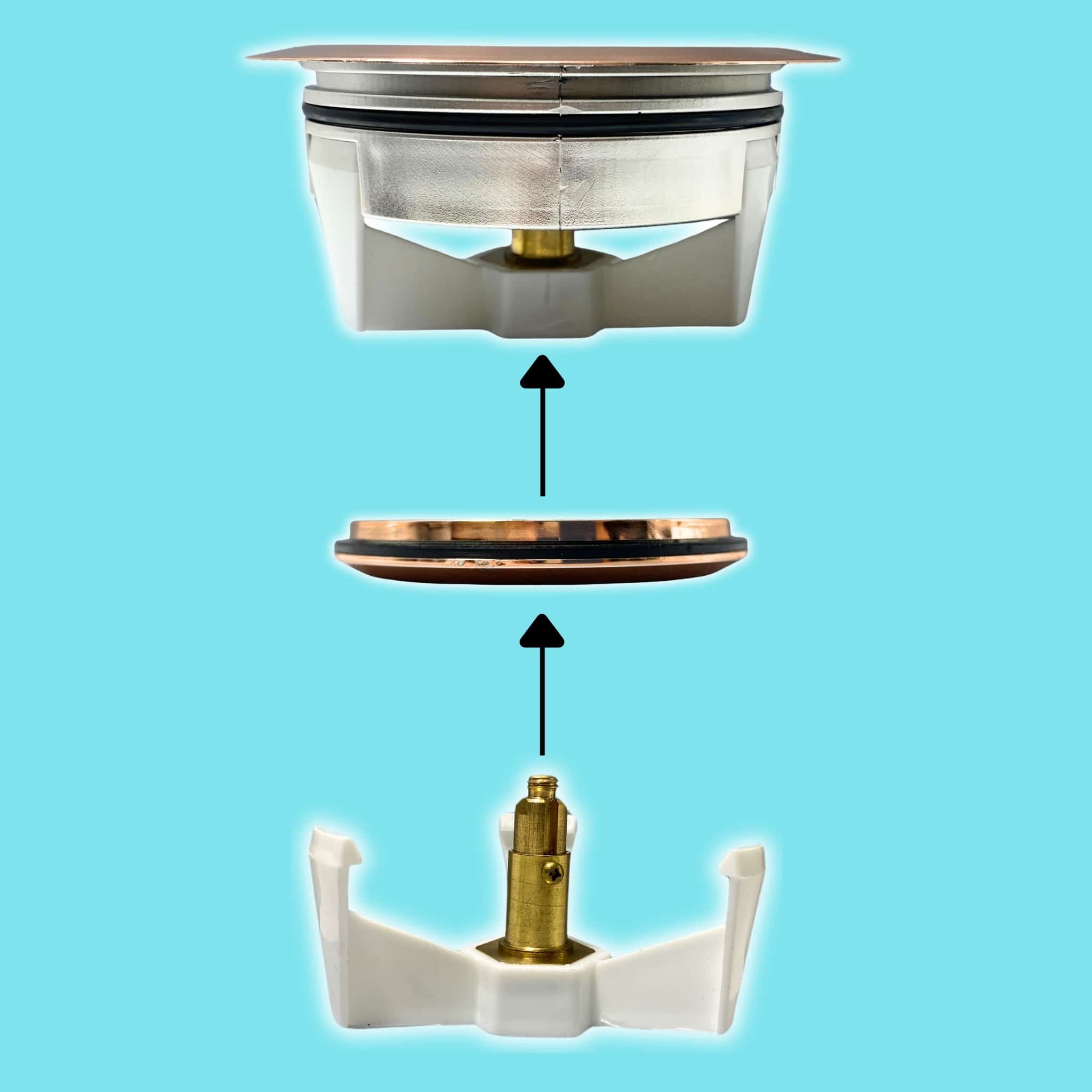 מכסה ביוב עגול עם שפה - ברונזה pumpit – תמונה 6