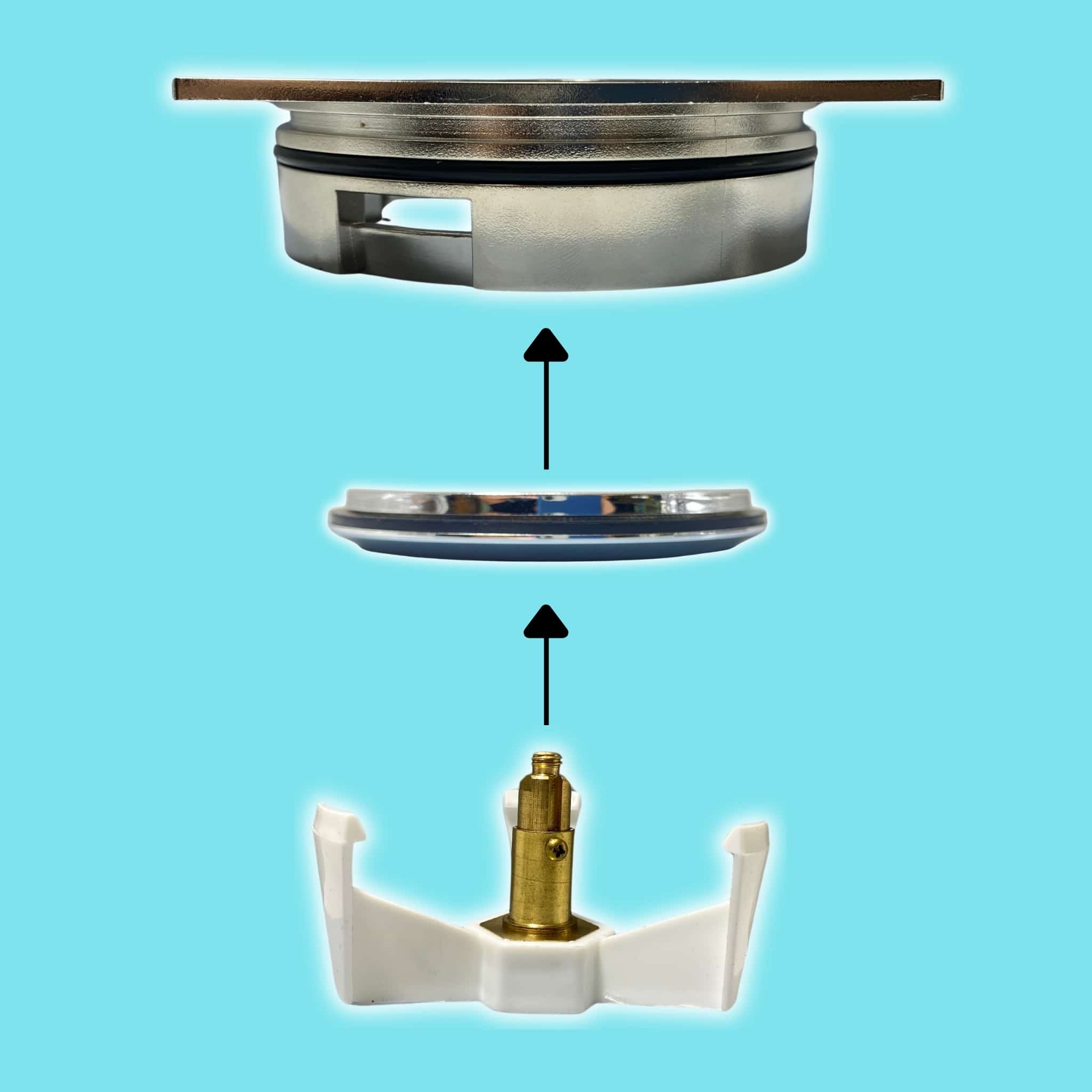 מכסה ביוב ריבוע ללא שפה - ניקל pumpit – תמונה 6