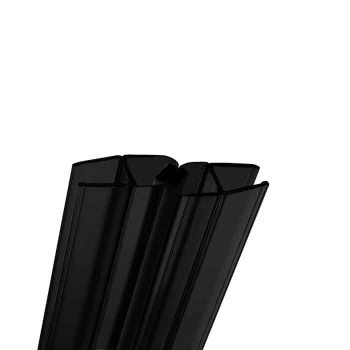 אטם למקלחון עם מגנט 6 מ"מ - 2 יח' אורך 1.9 מ' שחור