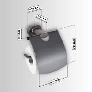 מחזיק נייר טואלט סגור – סדרת ELITE