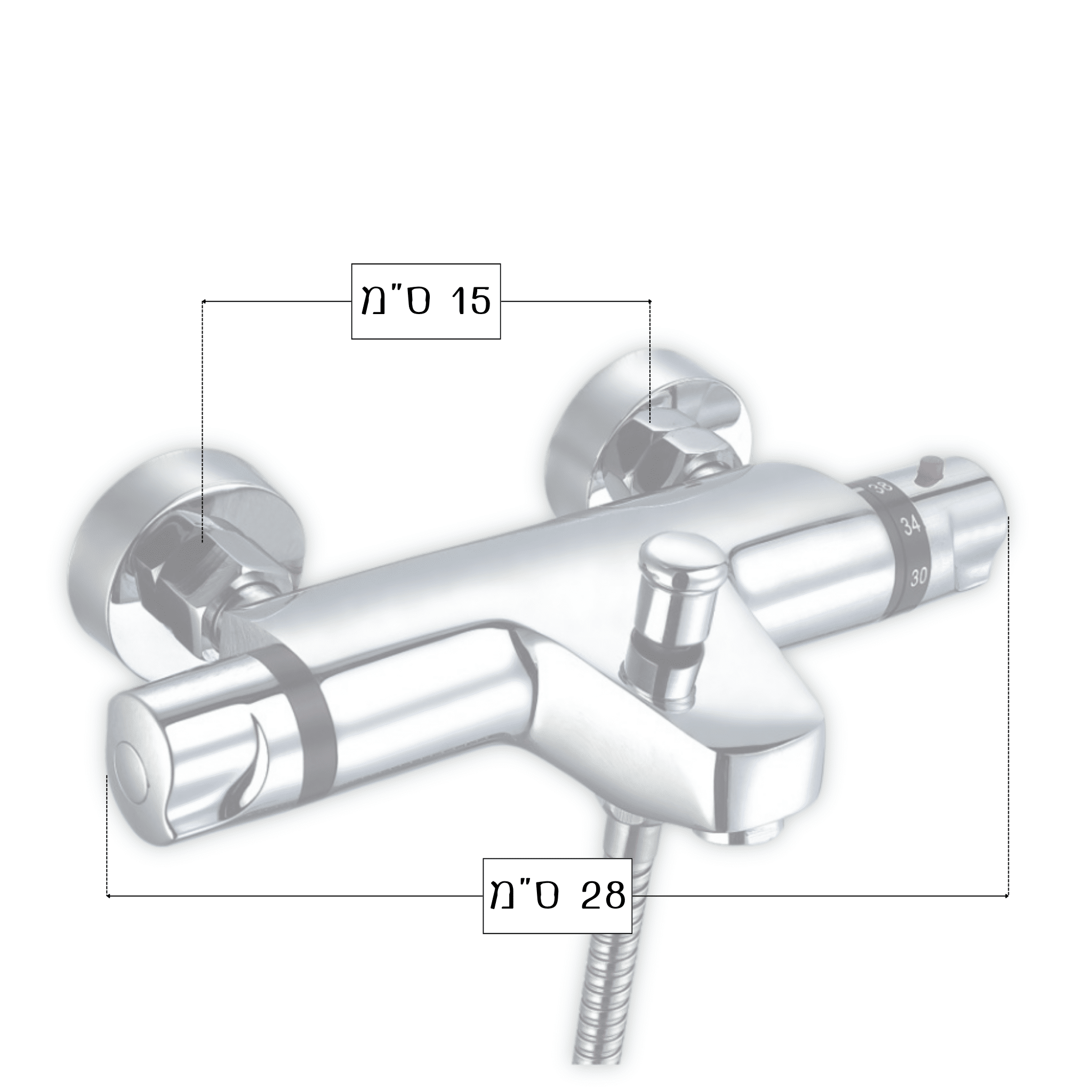 סוללת אמבטיה תרמוסטטית – תמונה 2