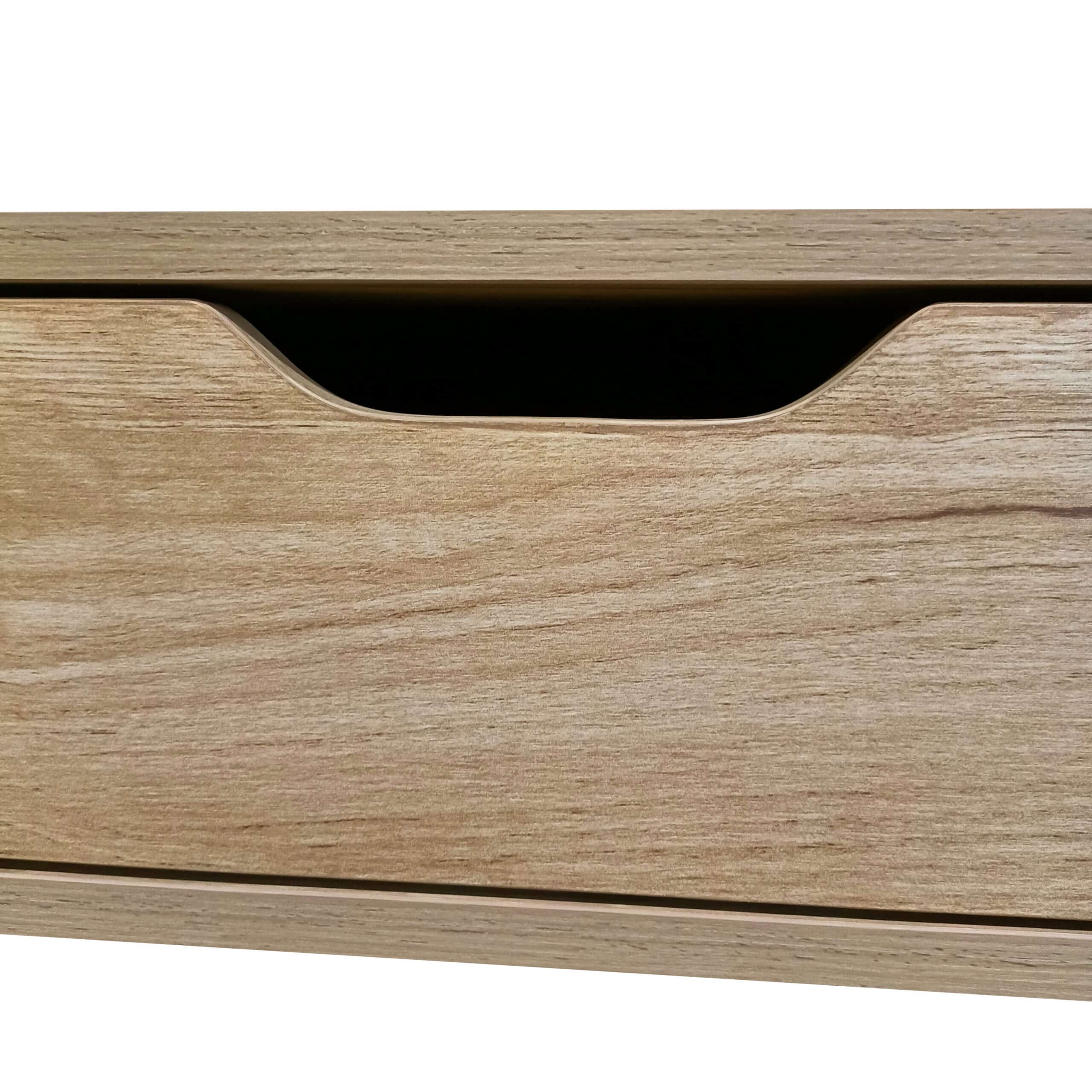 קונסולה שחור-אלון+ 2 מגירות דגם חניתה – תמונה 5