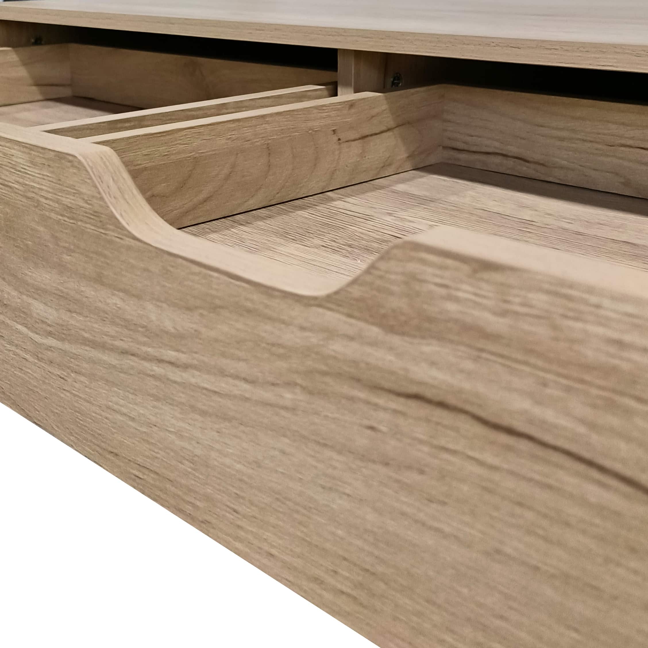 קונסולה שחור-אלון+ 2 מגירות דגם חניתה – תמונה 9