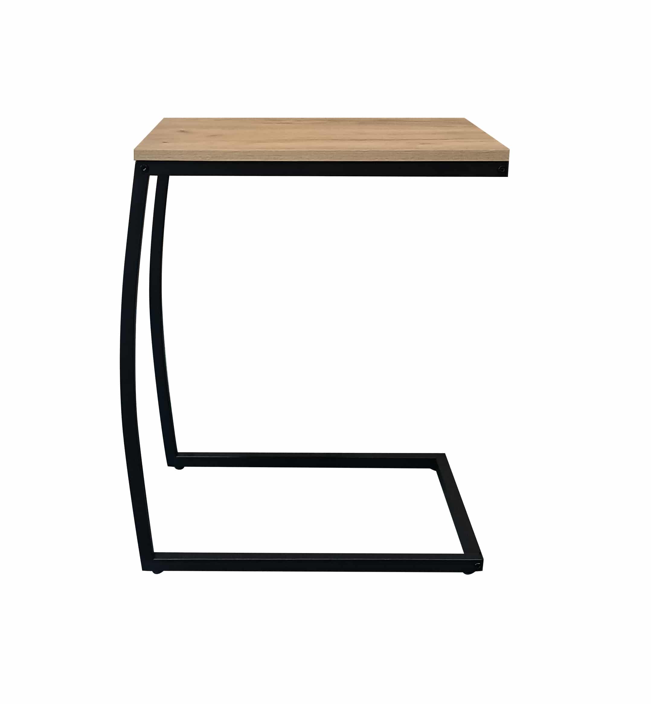 נשכן צד/שולחן צד צבע אלון שחור – תמונה 2