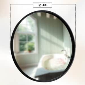 מראה עגולה עמוקה – 60 ס"מ