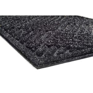 שטיח כניסה פסים 60*90 ס"מ – שחור