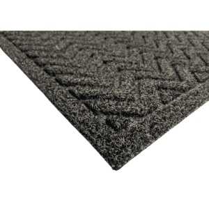שטיח כניסה גלים 45*75 ס"מ – אפור