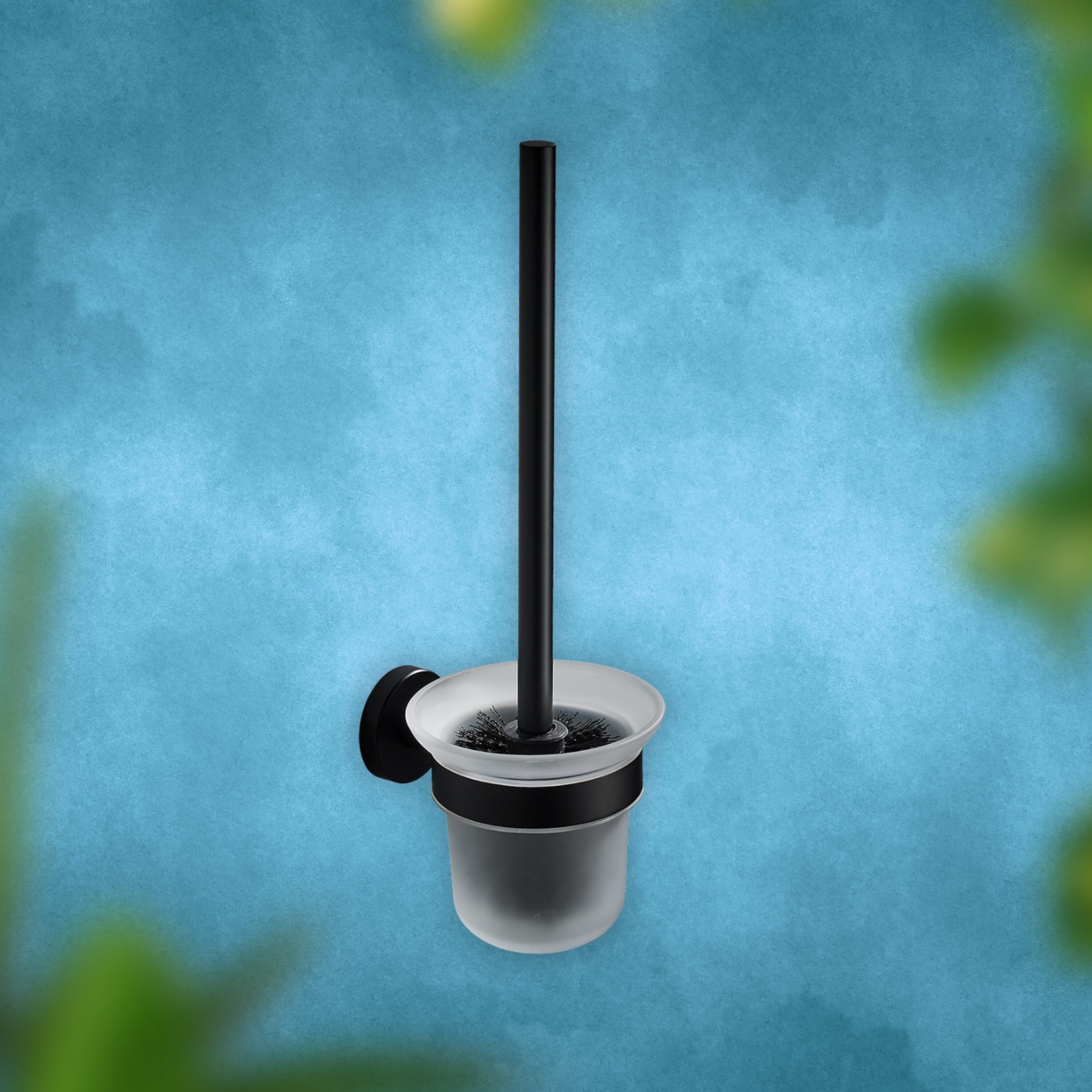 מברשת אסלה תלויה - גימור שחור – תמונה 3