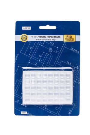 בועות בלימה שקוף – 40 יח'