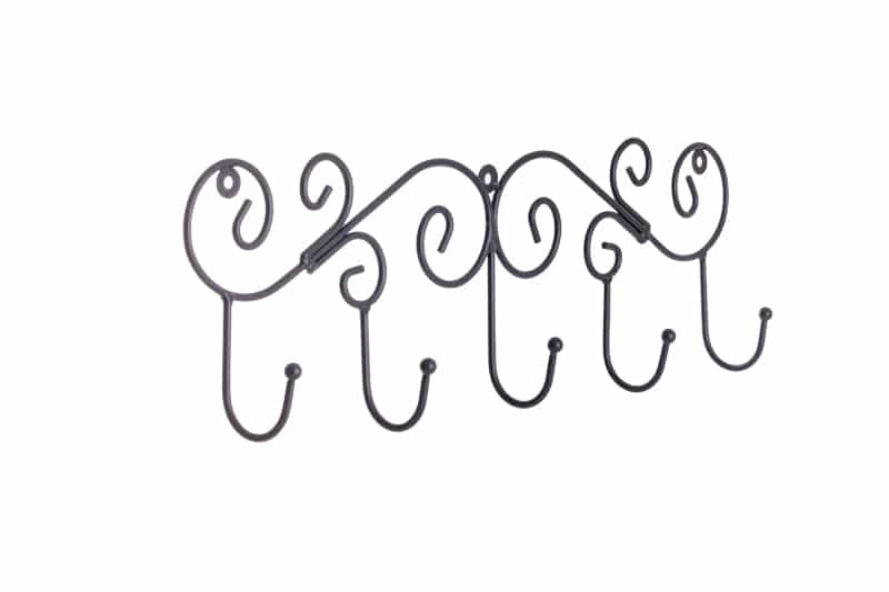 קולב מתכת צבע שחור