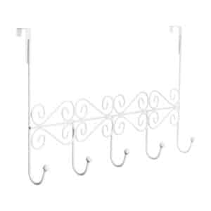 קולב תלייה על דלת בצבע לבן