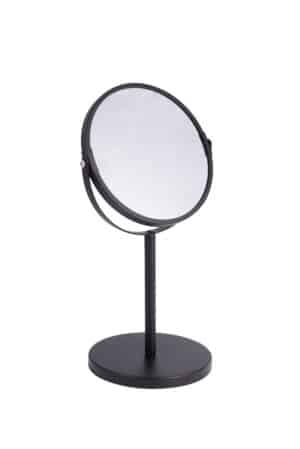 מראה מגדילה קוסמטית עומדת 15 ס"מ שחור