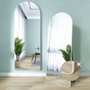 מראת גוף מסגרת אלומיניום בצבע כסף