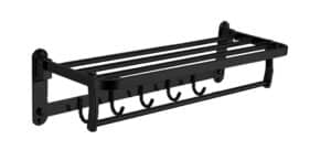 מדף מגבות משולב