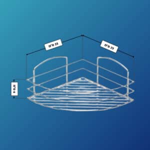 רשת פינתית 1 קומה כרום
