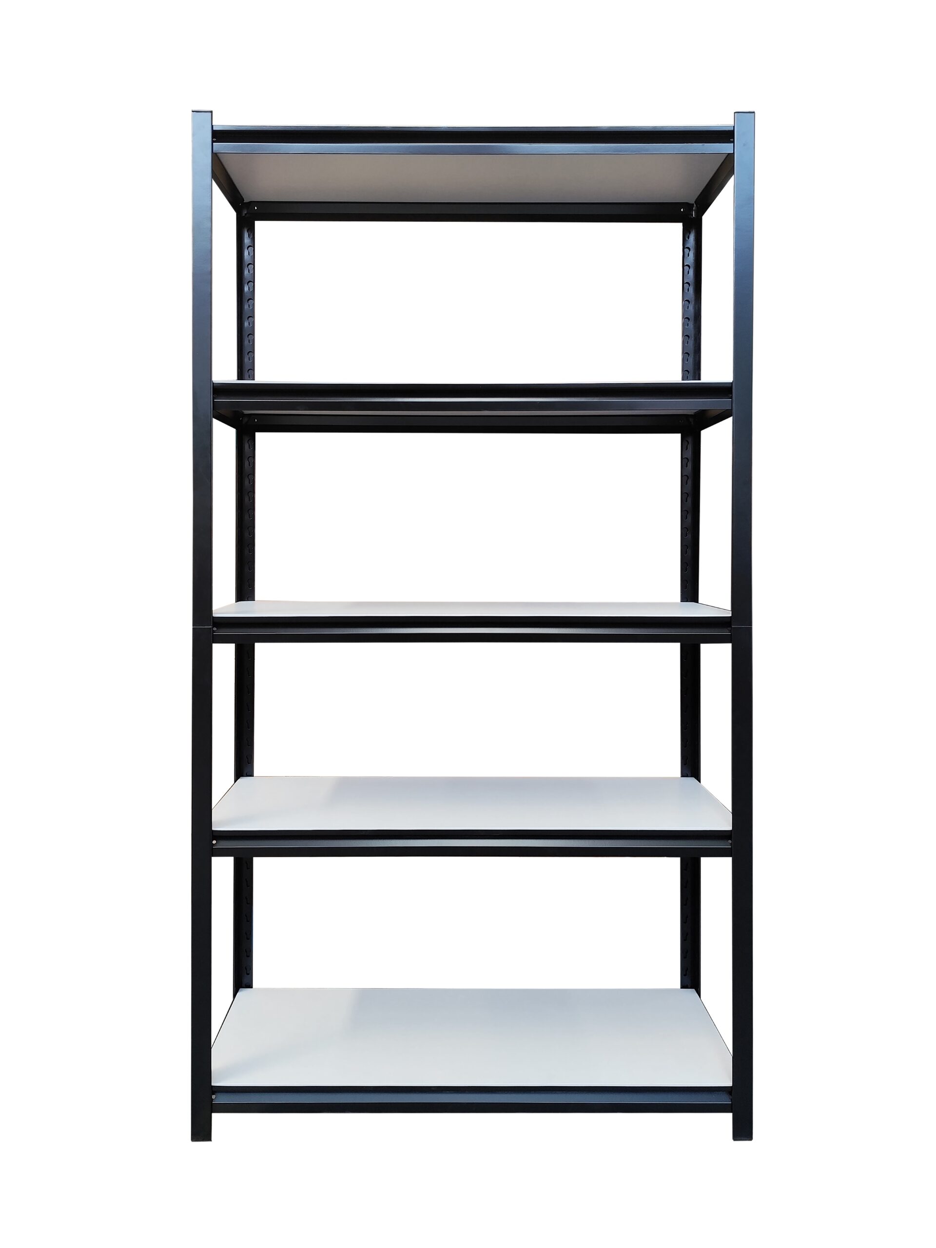 כוננית 5 מדפים בצבע שחור