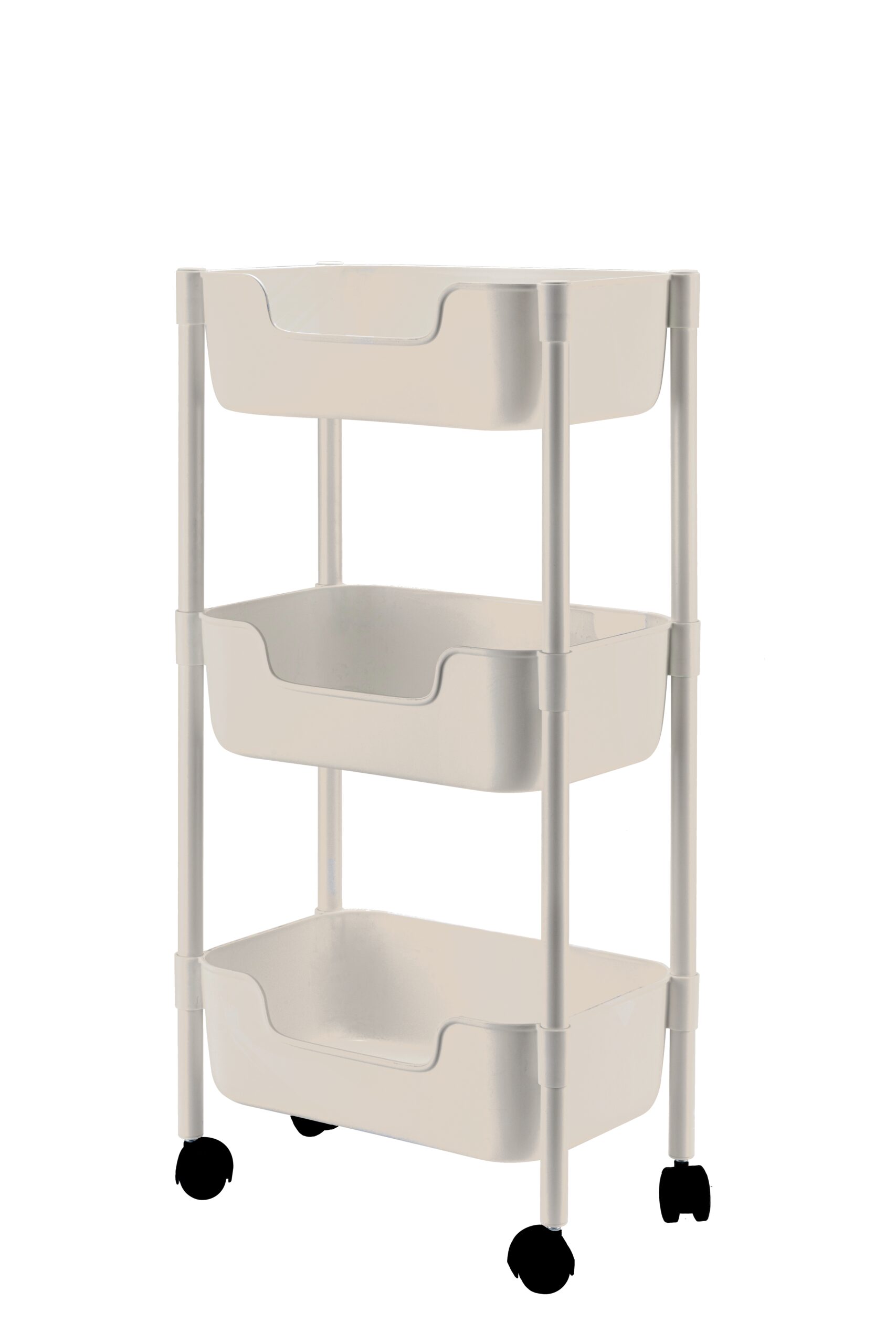 עגלת שירות שלושה גלגלים