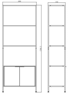 ארון שירות משולב